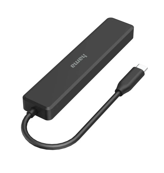 Hama USB-C Multiport Hub, 3 x USB-A, USB-C, 4K UHD HDMI