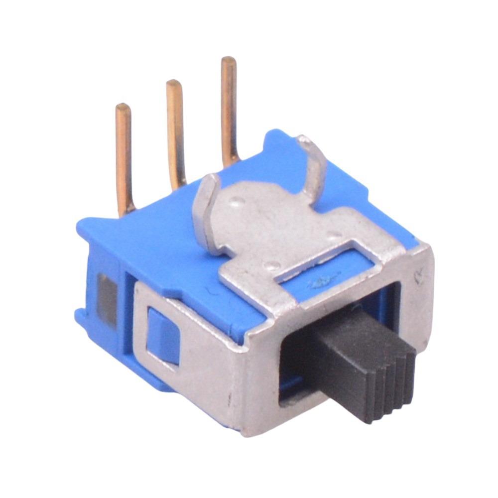 TG39W000000 APEM On-Off-On Sub-Miniature Right Angle PCB Slide Switch SPDT