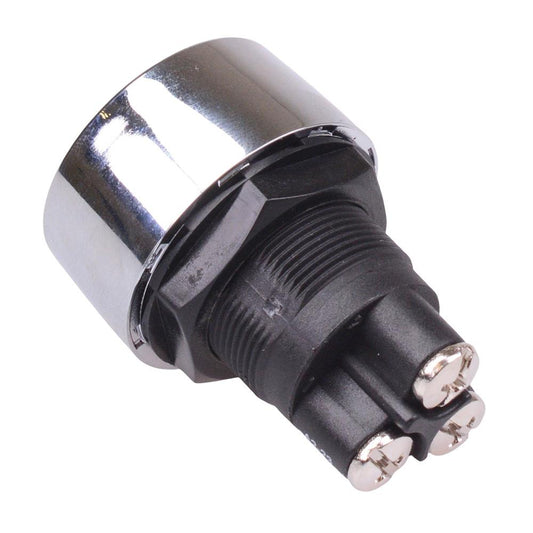 Blue Off-(On) Automotive Illuminated Engine Starter Push Switch SPST 50A 12V SCI A2-23B