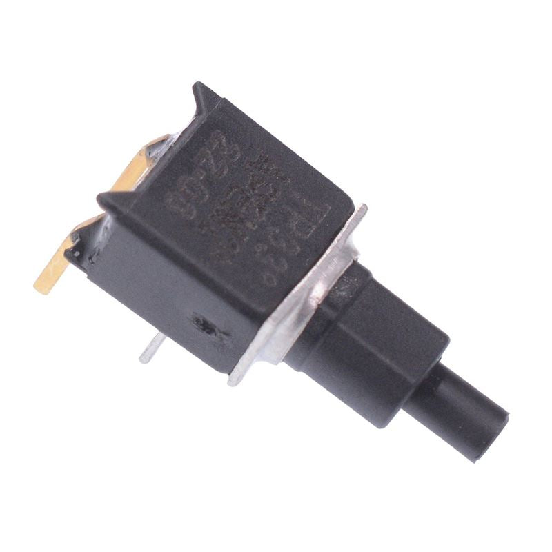 TP33W008000 Off-(On) Momentary Sub-Miniature PCB Right Angle Horizontal Push Button Switch SPST APEM