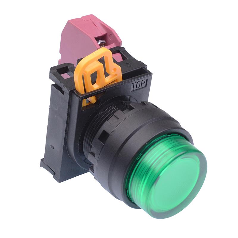 YW1L-A2E01Q0G Green 22mm Maintained Push Button Switch NC IP65 IDEC