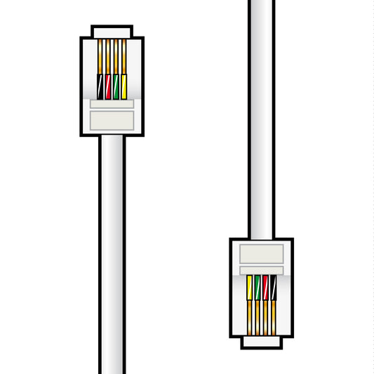 AV:Link ADSL Modem Cable, RJ11 to RJ11