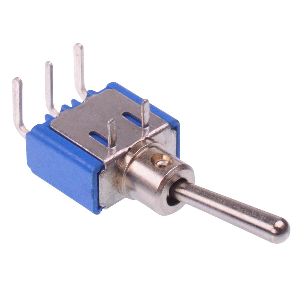 5239WA APEM On-Off-On Miniature PCB Toggle Switch SPDT 4A 30VDC