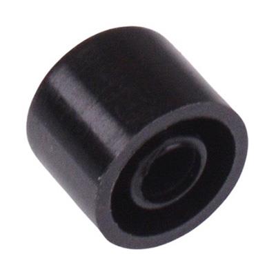 U2512 APEM Black 8mm Cap for 18000 Series Push Button Switches