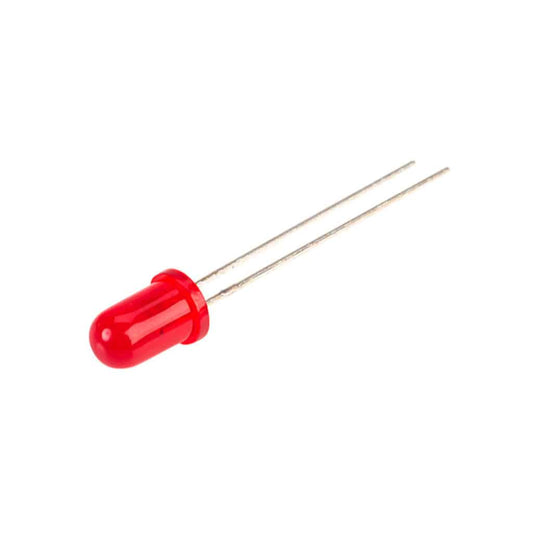 5mm 12V Red LED Diode, 3 Pack