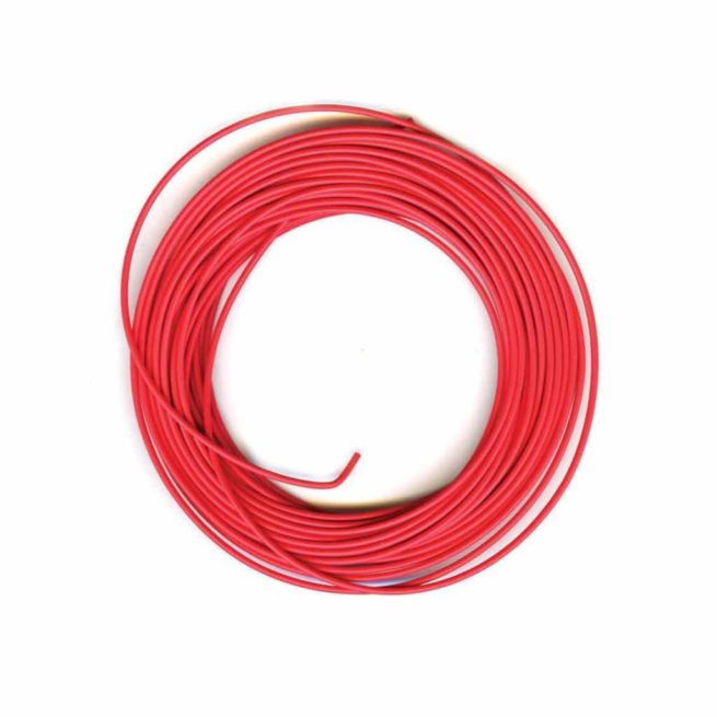 16/0.2mm Stranded Equipment Wire 10m, Red
