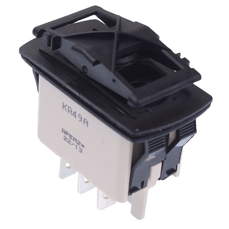 KR49CAKXXG On-Off-On Auto Rocker Switch DPDT IP68 APEM