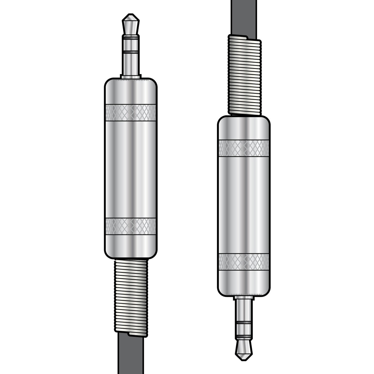 Citronic 3.5mm Stereo TRS Jack to 3.5mm Stereo TRS Jack Audio Lead 3m