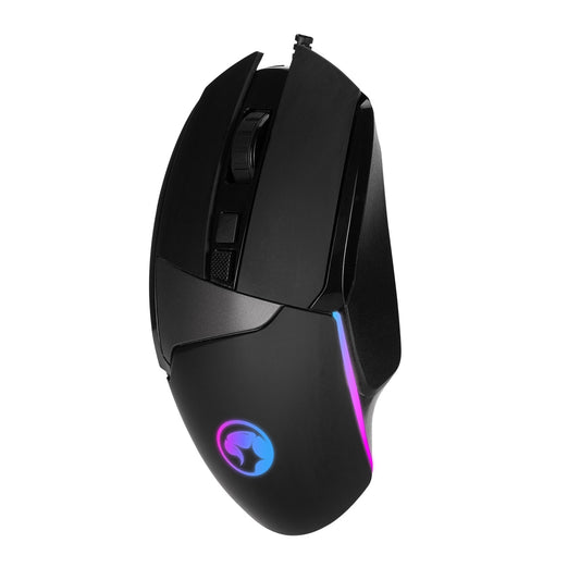 Marvo Scorpion M411 Programmable RGB Gaming Mouse, 12800 DPI