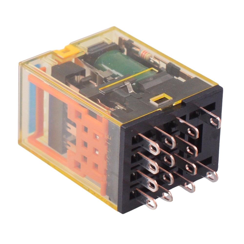 RU4S-C-D24 24VDC Plug In Power Relay 6A 4PDT IDEC
