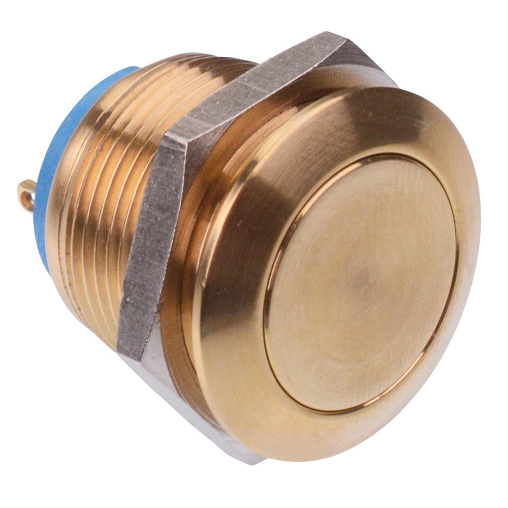 AV09C703D290 APEM Off-(On) Momentary 19mm Anti Vandal Push Button Switch SPST