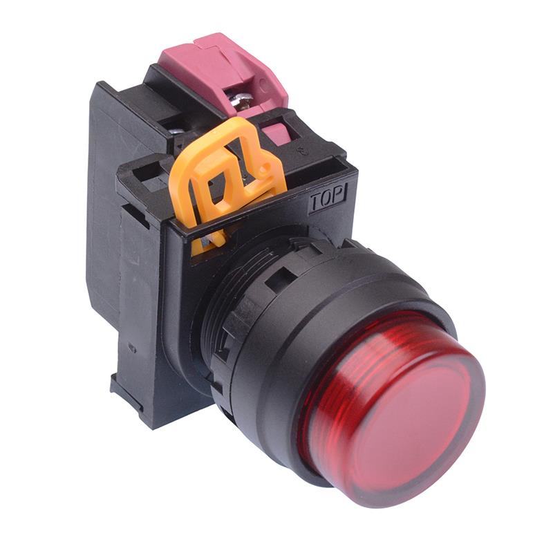 YW1L-M2E01Q3R Red 12V illuminated 22mm Momentary Push Button Switch NC IP65 IDEC