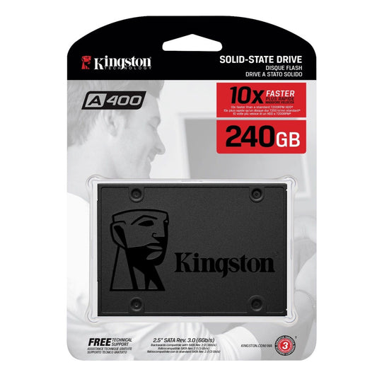 Kingston A400 240GB 2.5" SSD, SATA3