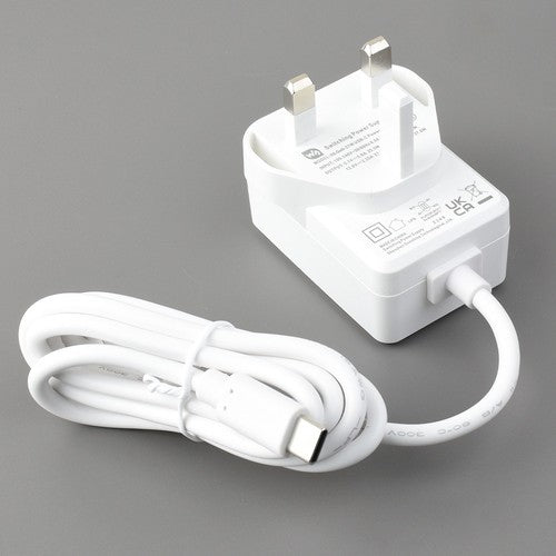 Raspberry Pi 5 27W 5A USB-C Power Supply, UK Plug