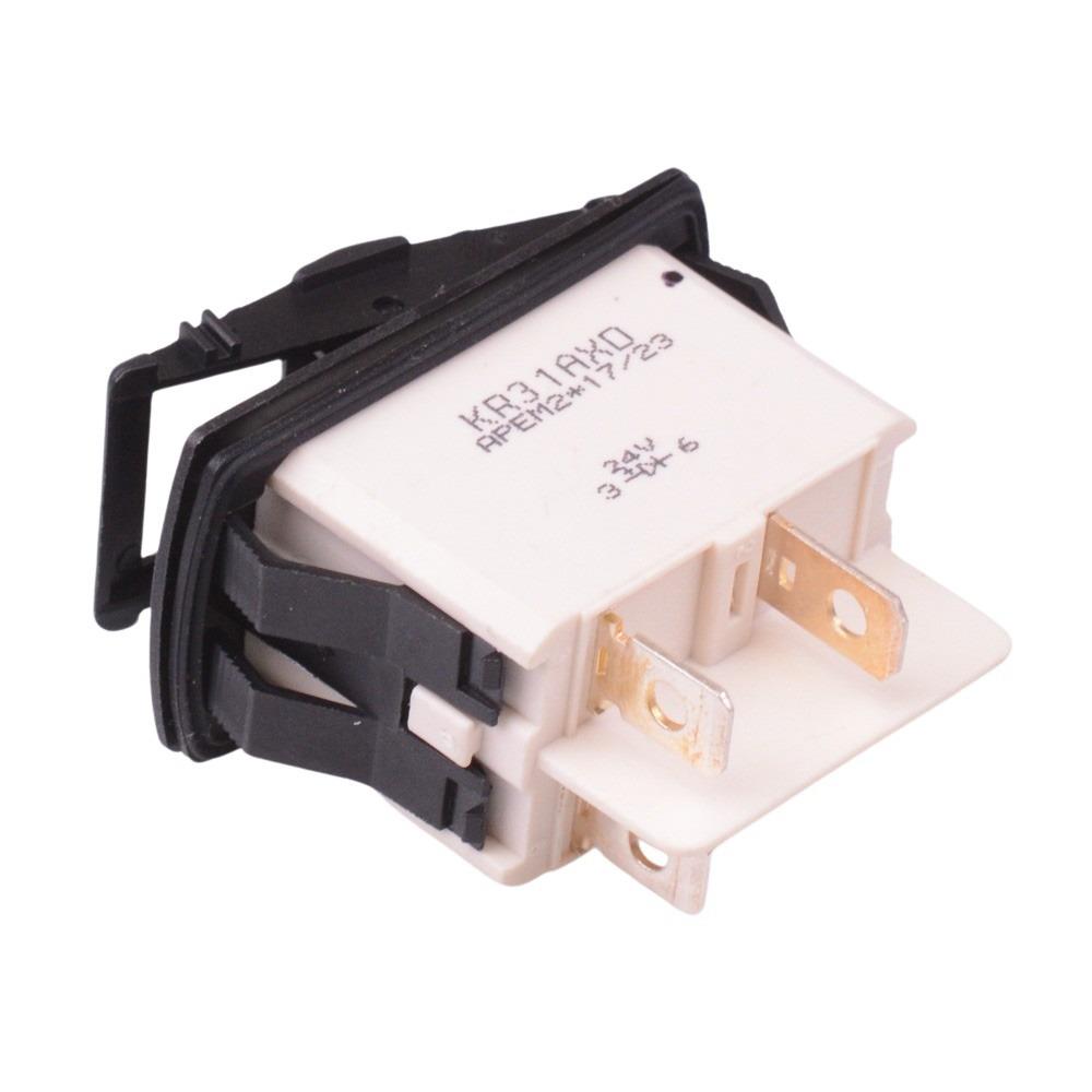 KR312AKJXD On-Off Auto Rocker Switch Red 24V illumination SPDT IP68