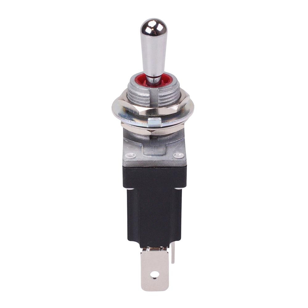 On-On Sealed 12mm Toggle Switch SPDT 12A IP68