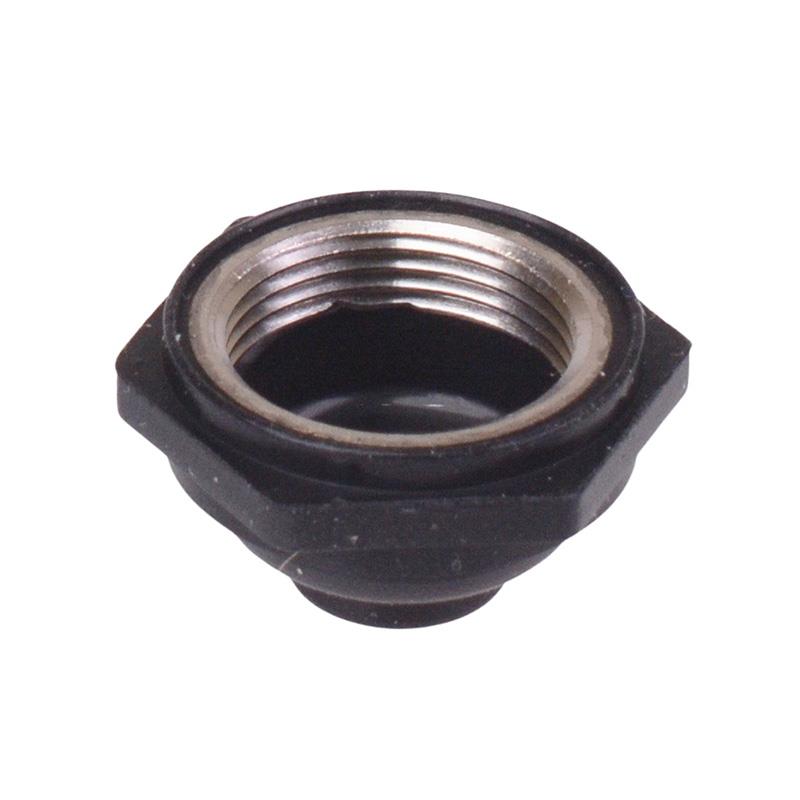 Black M12x0.75 Toggle Switch Waterpoof Cover W-75B