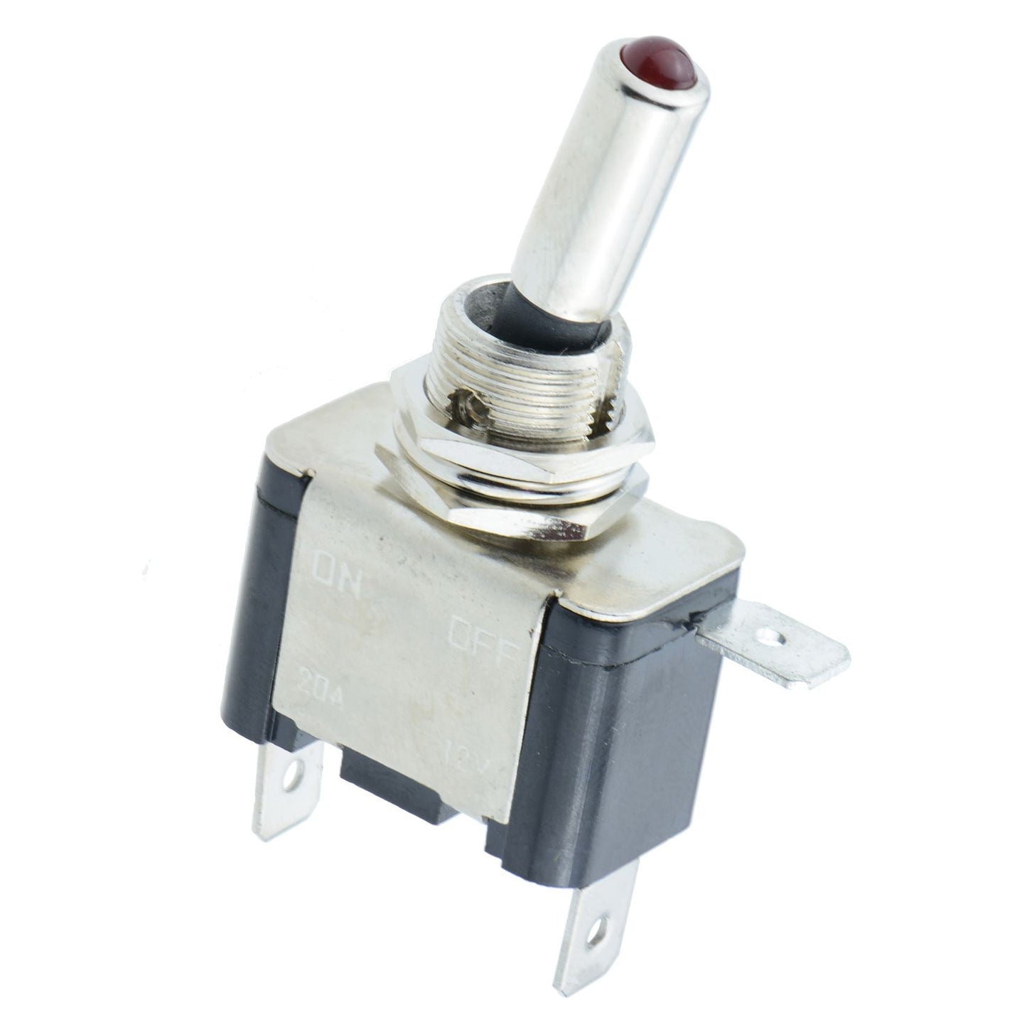 Blue LED On-Off Toggle Switch SPST