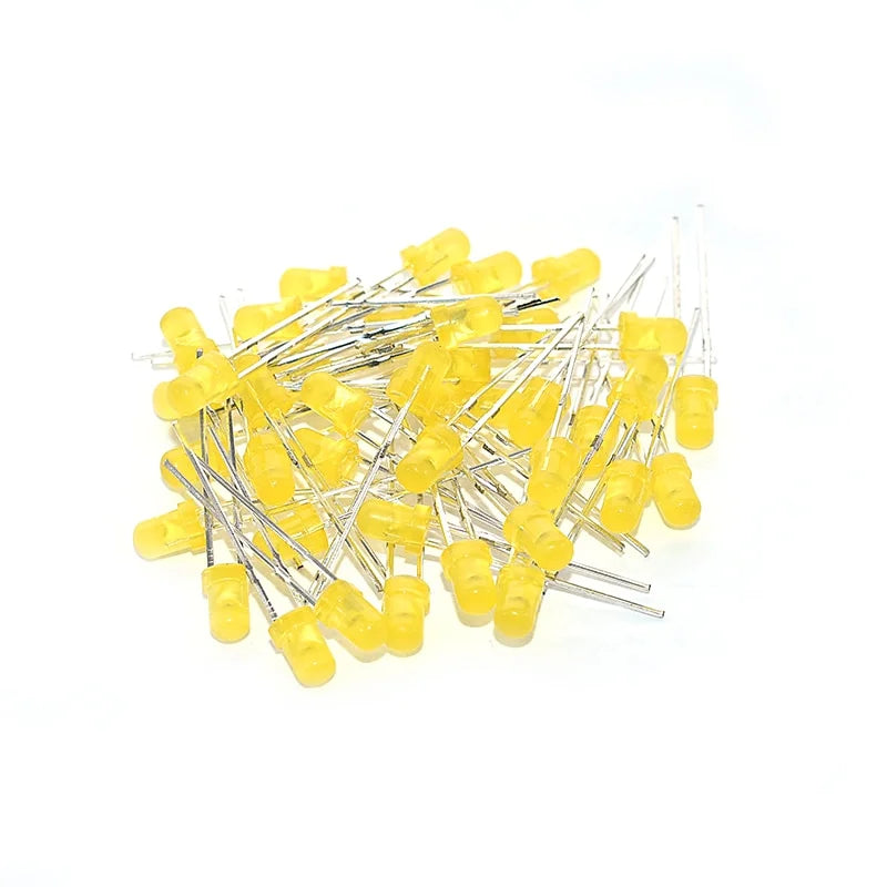 5mm Led Diode Mixed 5 Colour x 100 each -500pcs