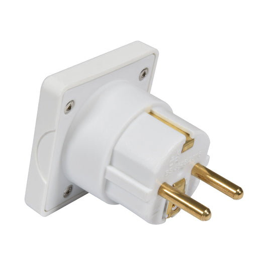 Mercury UK to Europe Mains Travel Adaptor 10A