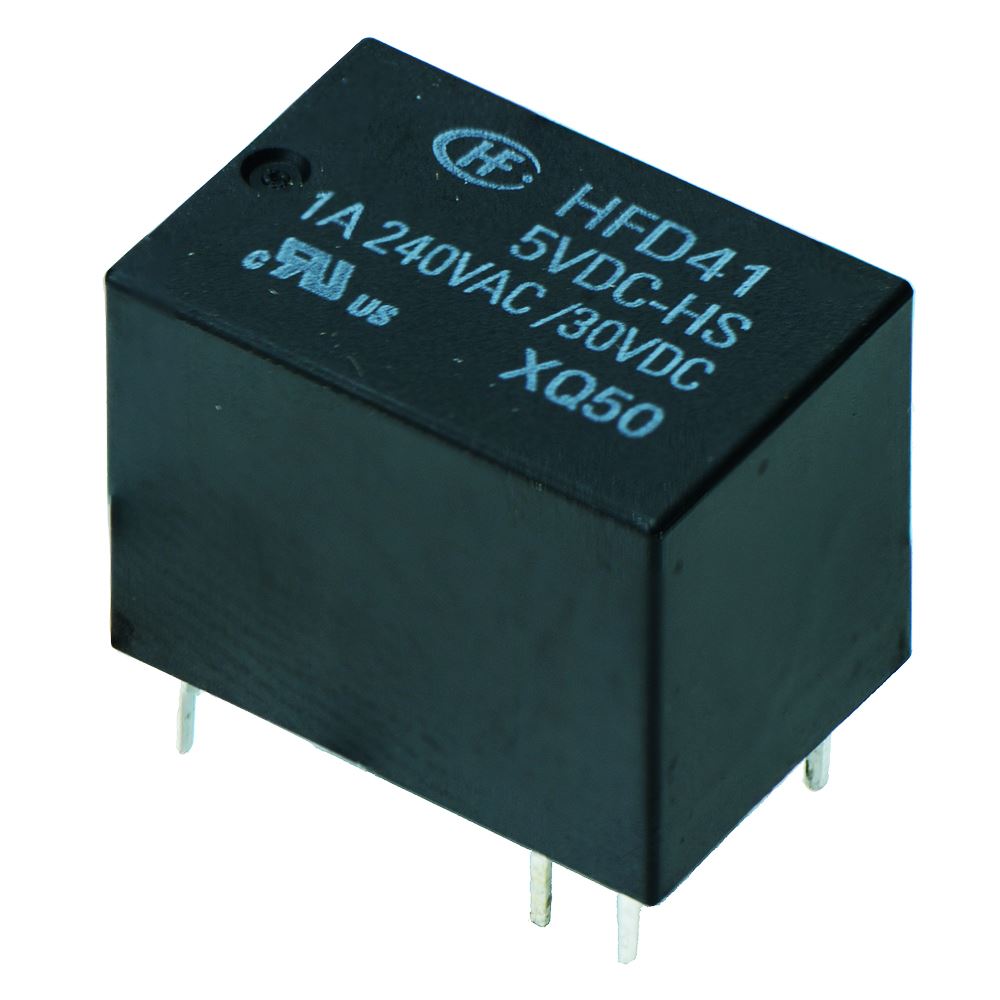 12V Subminiature PCB Signal Relay 5A SPDT HFD41-12VDC-HS