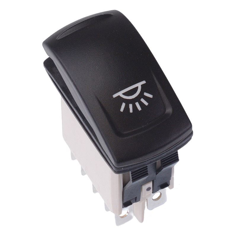KR46CAKDDG22NXXXX15 Driver Light Latching Red 12V LED Auto Rocker Switch DPDT IP68 APEM
