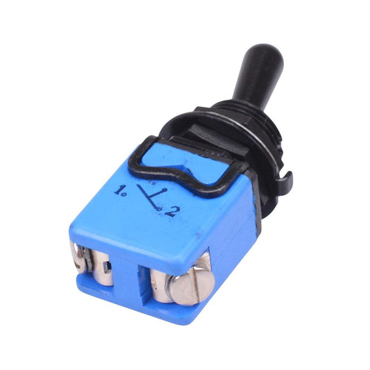6421A-03 Black On-Off 12mm Toggle Switch SPST 6.5A APEM