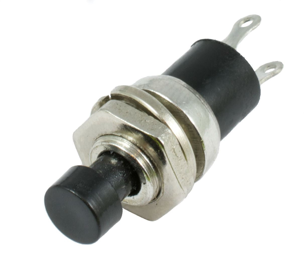 Black Mini Off(On) Momentary Push Button Switch SPST