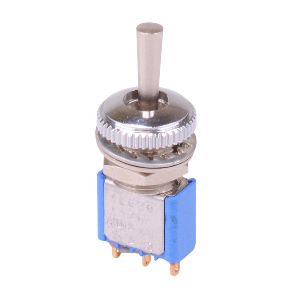 106391175 APEM Professional On-Off-On 10mm Toggle Switch SPDT