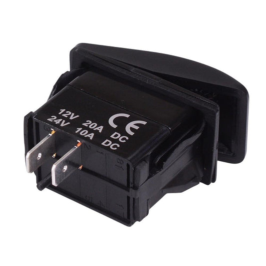 Off-(On) Momentary Automotive Rocker Switch SPST 10A 12-24V IP68