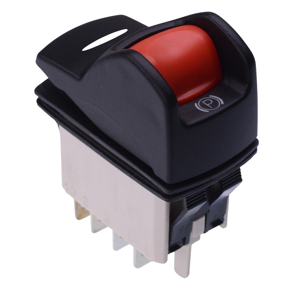 KL46CAKJG226SA6LP APEM On-On Parking Brake Red 24V Locking Power Rocker Switch DPDT IP68