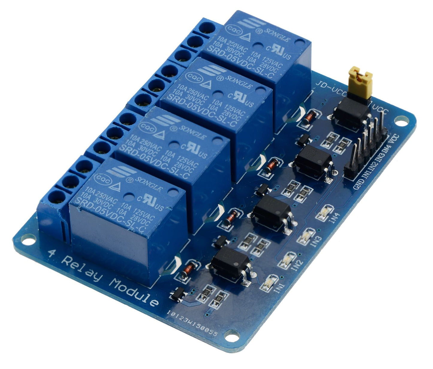 5V 4-Channel Relay Board Module