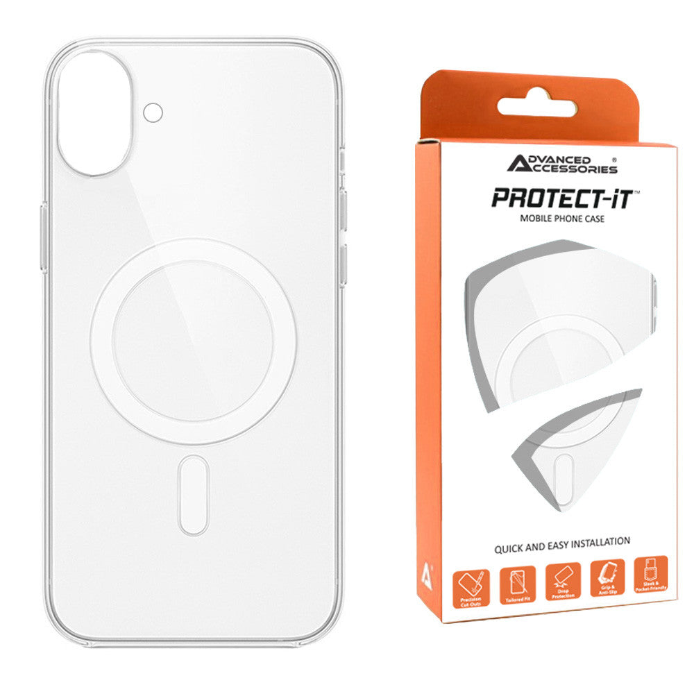AA PROTECT-iT iPhone 17 6.3 Inch MagSafe Anti-Shock Case – Clear