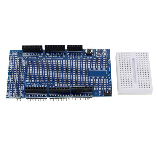 Arduino MEGA Compatible ProtoShield V3 Prototype Expansion Board + Mini Bread Board