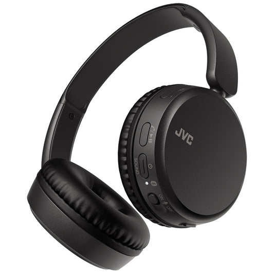 JVC HAS36W Deep Bass Wireless Bluetooth On-Ear Headphones / Carbon Black