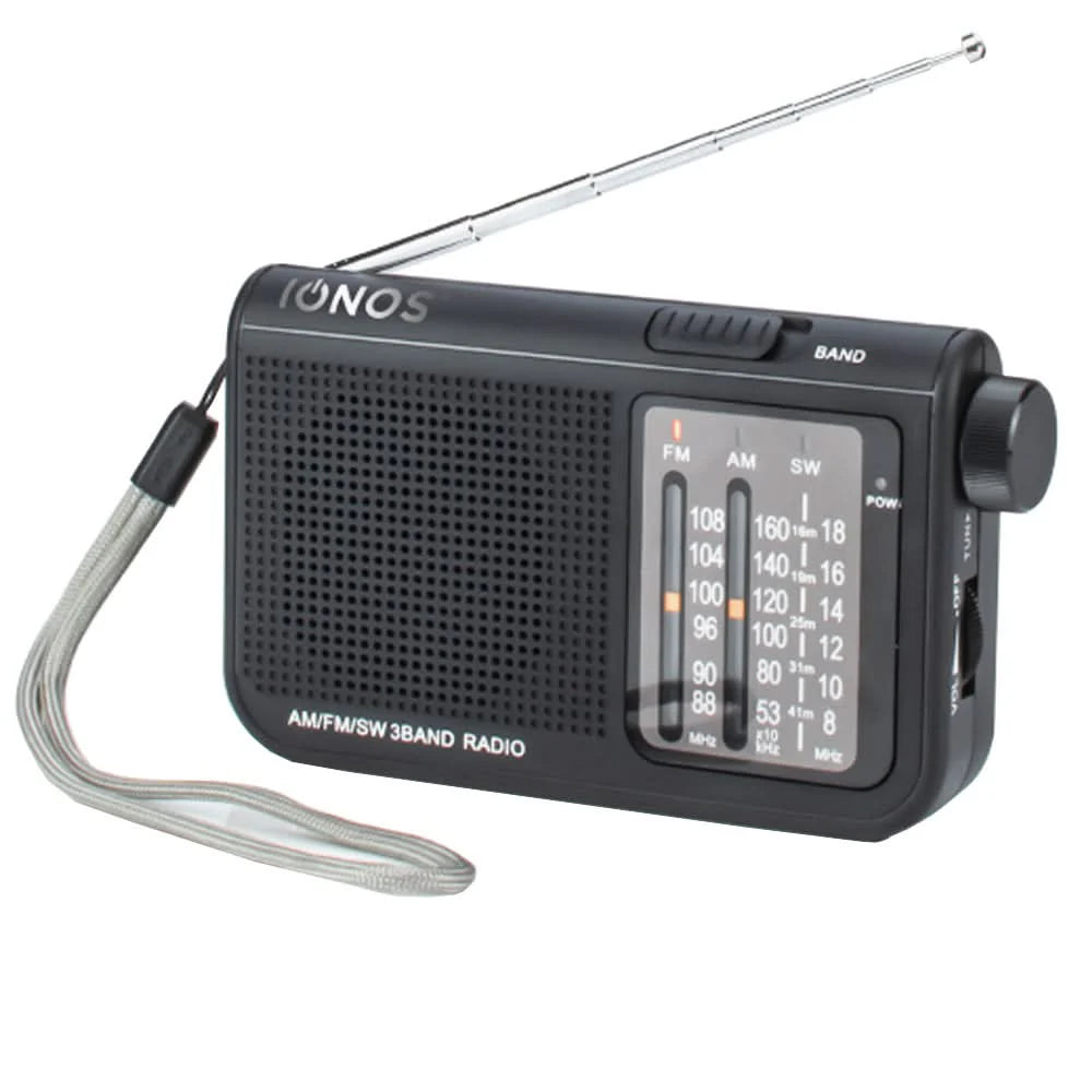 IONOS Breda 3 Band Pocket FM Radio