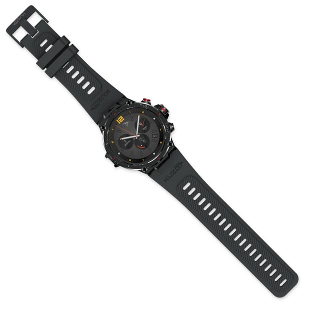Kuzo II FS-2 Sports Smart Watch with GPS, Black