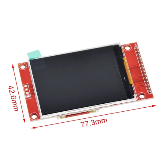 LCD 2.4 inch Full Colour TFT Display 240×320 Pixel PCB Adapter Micro SD Card ST7789V