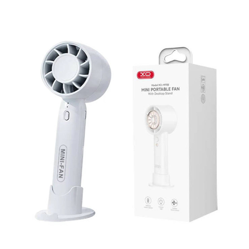 XO Rechargeable 400mAh Mini Desktop Handheld Fan