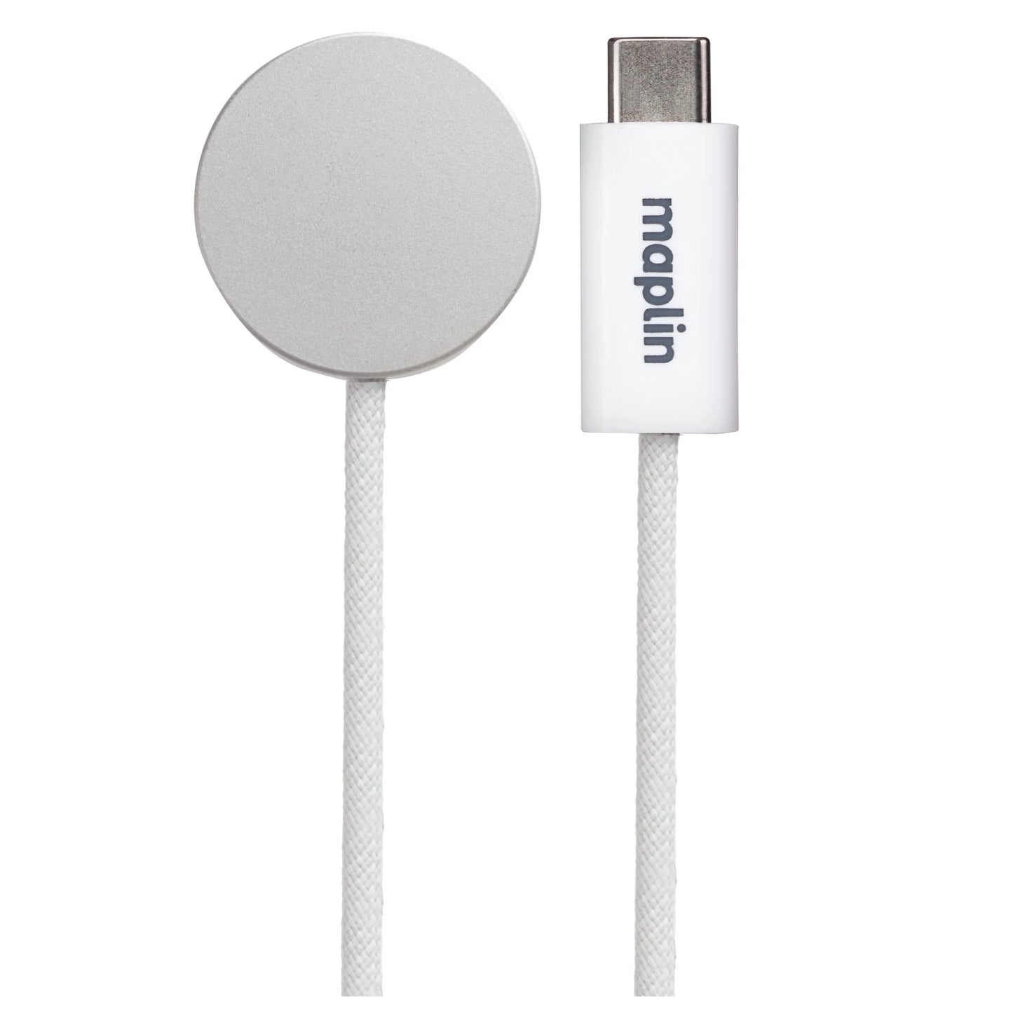 Maplin Magnetic Wireless Charger for Smart Watch USB-C Qi Compatible