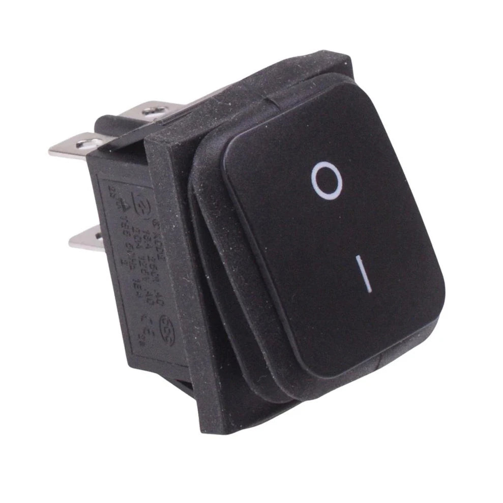 On-Off Latching IP65 Waterproof Rocker Switch DPST