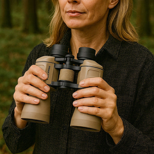 PRAKTICA Falcon 10x50mm Porro Prism Field Binoculars - Sand