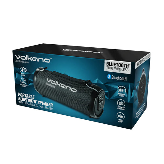 Volkano Mini Mamba Portable Wireless Bluetooth 5.0 Speaker
