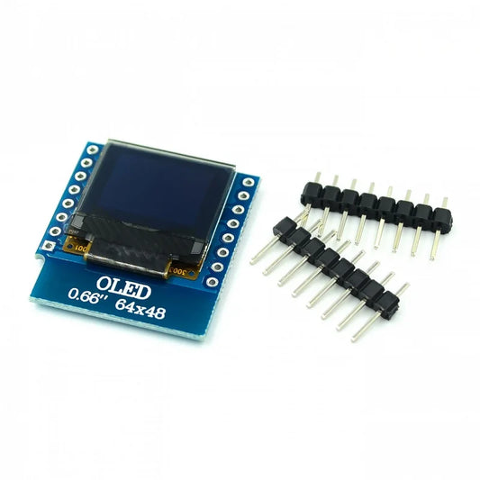 Wemos D1 mini 0.66 OLED LCD Display Module 64×48 Pixel LCD Screen IIC I2C
