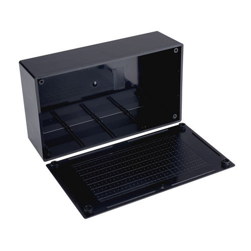 ABS Project Box Enclosure 197.4 x 113 x 63mm (Black)