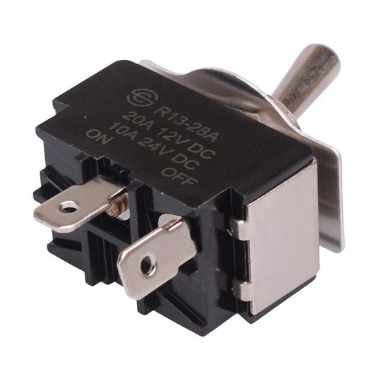 R13-28A-01 On-Off 12mm Toggle Switch SPST 20A 12VDC
