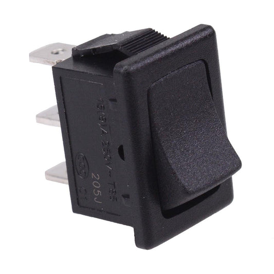On-On Rectangle 19.2x12.9mm Rocker Switch SPDT 16A 250VAC