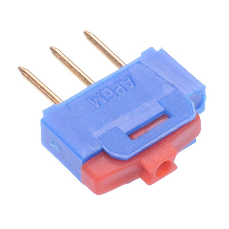 NK236H On-On Sub-Miniature Raised Actuator PCB Slide Switch 500mA 12V SPDT APEM