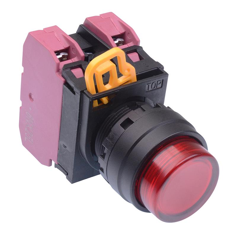 YW1L-M2E02Q3R Red 12V illuminated 22mm Momentary Push Button Switch 2NC IP65 IDEC
