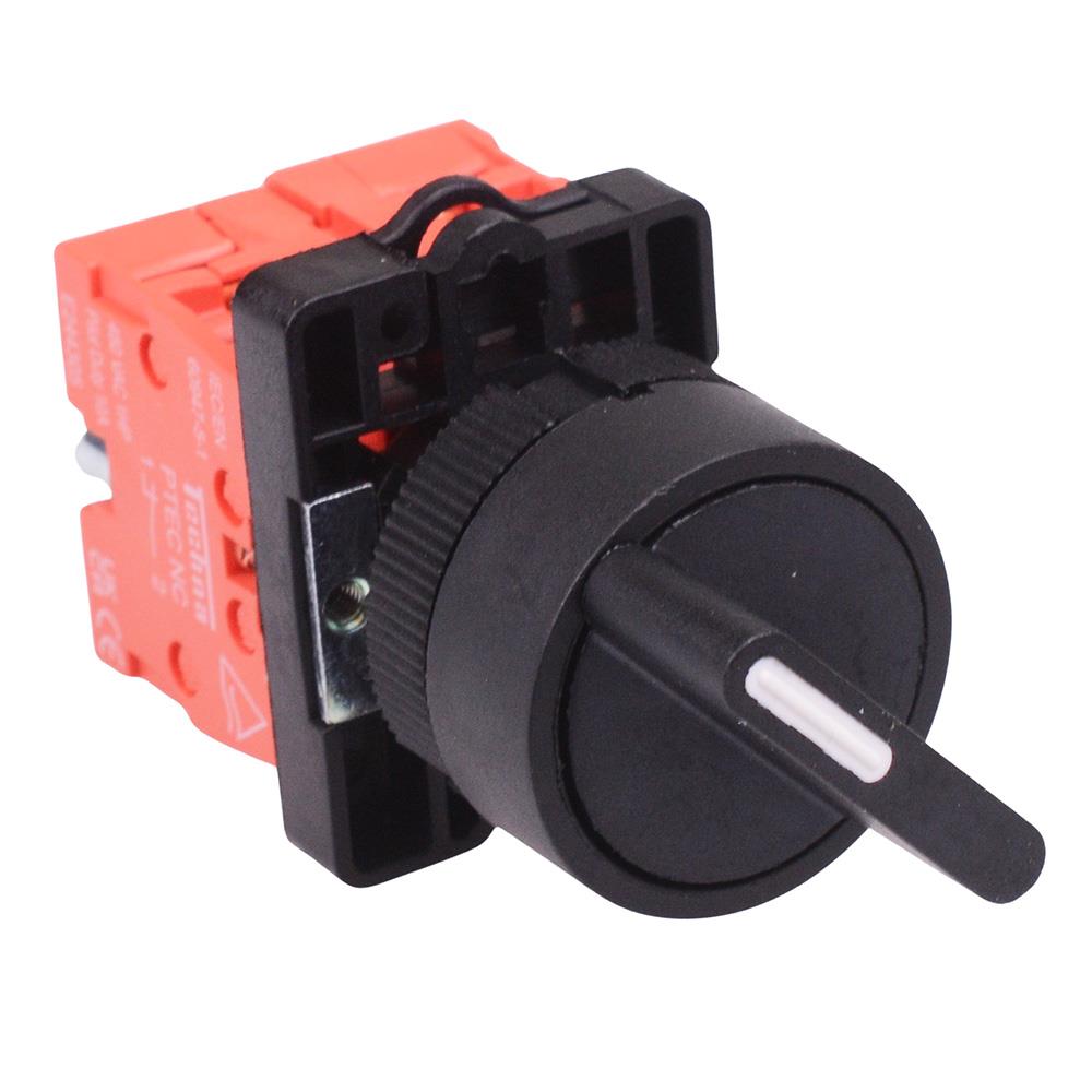 Techna PtecSN3F 3 Position Plastic Selector Switch 10A 2NC